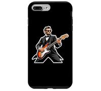 Custodia per iPhone 7 Plus/8 Plus Chitarra Rockin President American Independence Day USA Cool