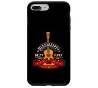 Custodia per iPhone 7 Plus/8 Plus Chitarrista blues o musica rock o Mississippi Delta Blues