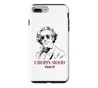 Custodia per iPhone 7 Plus/8 Plus Chopin Mood - Occhiali da sole divertenti con musica classica Frederic Chopin