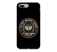 Custodia per iPhone 7 Plus/8 Plus Christian Cat Faith Sapeva che avevo bisogno di un buon gatto