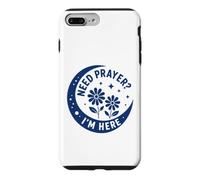 Custodia per iPhone 7 Plus/8 Plus Christian Faith Inspirational Religious Need Prayer I'm Here