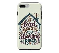 Custodia per iPhone 7 Plus/8 Plus Christian Faith Signore Tu sei la mia dimora