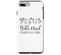 Custodia per iPhone 7 Plus/8 Plus Christian Girls Nerd Bible Study Scripture Pastor God Jesus