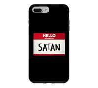 Custodia per iPhone 7 Plus/8 Plus Ciao, mi chiamo Satana
