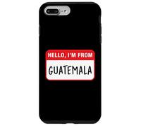 Custodia per iPhone 7 Plus/8 Plus Ciao, vengo dal Guatemala