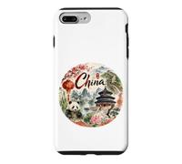 Custodia per iPhone 7 Plus/8 Plus Cina Asia orientale, Pechino, mandarino, fiume Yangtze,