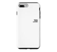Custodia per iPhone 7 Plus/8 Plus Cinque minuti e scendo ritardatario Frase Divertente