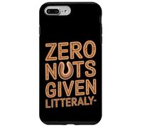 Custodia per iPhone 7 Plus/8 Plus Citazione divertente sull'intolleranza alle noci - Zero Nuts Given Nut Allergy