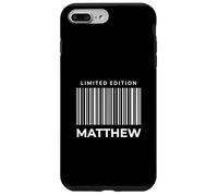 Custodia per iPhone 7 Plus/8 Plus Citazione umoristica limitata di Matthew Name
