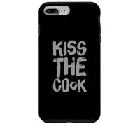 Custodia per iPhone 7 Plus/8 Plus Citazioni divertenti di chef Citazioni di cucina divertenti Cooking Kiss The Cook