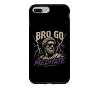 Custodia per iPhone 7 Plus/8 Plus Citazioni sullo stoicismo di Bro Go Meditate Marcus Aurelio