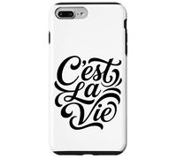 Custodia per iPhone 7 Plus/8 Plus Classico Francese Espressione C'est La Vie
