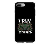 Custodia per iPhone 7 Plus/8 Plus Coder DevOps I Run It On Prod Hacker Skull