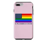 Custodia per iPhone 7 Plus/8 Plus College USA Caratteri Rosso Bianca Blu Stelle E Strisce