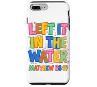 Custodia per iPhone 7 Plus/8 Plus Colorato lasciato nell'acqua Matthew 28:19