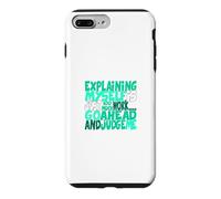 Custodia per iPhone 7 Plus/8 Plus Colore acqua verde chiaro Go Ahead, Judge Me Teal Aqua Graphic