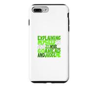 Custodia per iPhone 7 Plus/8 Plus Colore verde Go Ahead, Judge Me Green Graphic