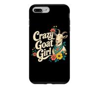 Custodia per iPhone 7 Plus/8 Plus Colorful Capra Mamma Fattoria Animali Amante Pazzo Capra Ragazza