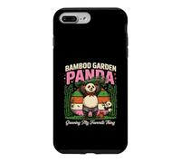 Custodia per iPhone 7 Plus/8 Plus Coltivare la mia cosa preferita Bamboo Garden Panda