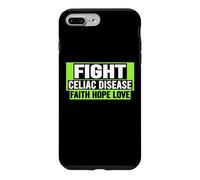 Custodia per iPhone 7 Plus/8 Plus Combattere la camicia della malattia celiaca - Consapevolezza della malattia celiaca