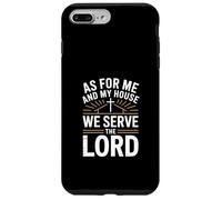 Custodia per iPhone 7 Plus/8 Plus Come casa mia serviamo il Signore Christian Dad