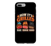 Custodia per iPhone 7 Plus/8 Plus Come è grigliato BBQ Cookout Grill Master Humor