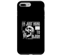 Custodia per iPhone 7 Plus/8 Plus Concerto Metalcore I'm Just Here To Blegh Deathcore Metalhead