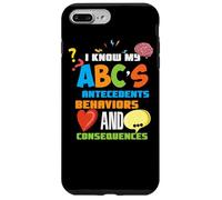 Custodia per iPhone 7 Plus/8 Plus Conosco l'analista ABA dell'analisi del comportamento applicata della mia ABC