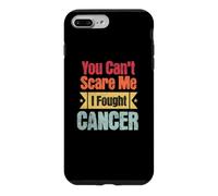 Custodia per iPhone 7 Plus/8 Plus Consapevolezza del cancro che non puoi spaventarmi Ho combattuto il sopravvissuto al cancro