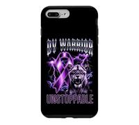 Custodia per iPhone 7 Plus/8 Plus Consapevolezza della violenza domestica Guerriero DV Bootleg inarrestabile