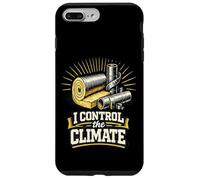 Custodia per iPhone 7 Plus/8 Plus Controllo divertente Il lavoratore dell'isolamento industriale del clima