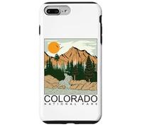 Custodia per iPhone 7 Plus/8 Plus Cool Colorado the Rocky Mountains Illustration Graphic