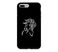 Custodia per iPhone 7 Plus/8 Plus Cool Horse Pony Farm Animal Design Regalo per Uomini Donne Bambini