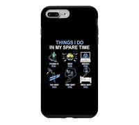 Custodia per iPhone 7 Plus/8 Plus Cosa faccio nel mio tempo libero Appassionato di sci Divertente Sciatore