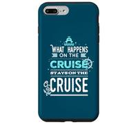 Custodia per iPhone 7 Plus/8 Plus Cosa succede durante la crociera rimane in crociera