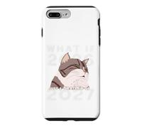 Custodia per iPhone 7 Plus/8 Plus Cosa succede se il 2026 fosse solo un trailer per il 2027? Meme divertente gatto