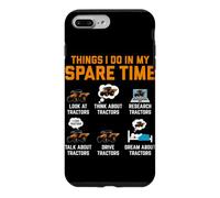 Custodia per iPhone 7 Plus/8 Plus Cose che faccio nel mio tempo libero Guarda i trattori Pensa a Tr