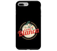 Custodia per iPhone 7 Plus/8 Plus Costa Blanca Vintage Alicante Spagna Souvenir per le vacanze