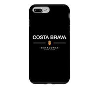 Custodia per iPhone 7 Plus/8 Plus Costa Brava Spagna viaggio in famiglia Costa Brava Souvenir Regalo