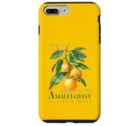 Custodia per iPhone 7 Plus/8 Plus Costiera Amalfitana Vacanze Mar Mediterraneo Limoni Italiani Retro