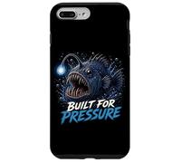 Custodia per iPhone 7 Plus/8 Plus Costruito per la pressione pescatore Pesce Deep Sea Graphic