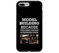 Custodia per iPhone 7 Plus/8 Plus Costruzione di modelli perché prendere a pugni le persone è disapprovato divertente