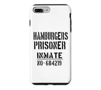 Custodia per iPhone 7 Plus/8 Plus Costume da prigioniero di hamburger, per gli amanti degli hamburger, per Halloween