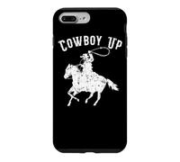 Custodia per iPhone 7 Plus/8 Plus Cowboy Up Design per i fan dei Rodeo e gli amanti del western