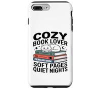 Custodia per iPhone 7 Plus/8 Plus Cozy Book Lover Persiano Mamma Soft Pages Quiet Nights