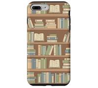 Custodia per iPhone 7 Plus/8 Plus Cozy Library Library - Libreria per amanti dei libri, design per sala di lettura