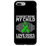 Custodia per iPhone 7 Plus/8 Plus CP Cerebral Palsy Awareness For Parents CP Awareness Dad Mom