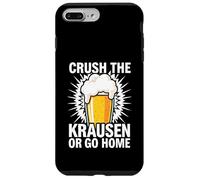 Custodia per iPhone 7 Plus/8 Plus Craft Beer Homebrewer Crush The Krausen Or Go Home