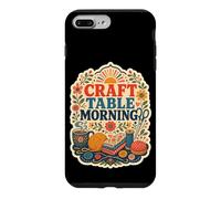Custodia per iPhone 7 Plus/8 Plus Craft Table Morning cucito filato hobby