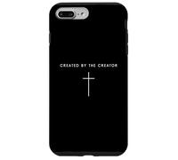 Custodia per iPhone 7 Plus/8 Plus Creato dalla Croce del Creatore - Fede cristiana minimalista